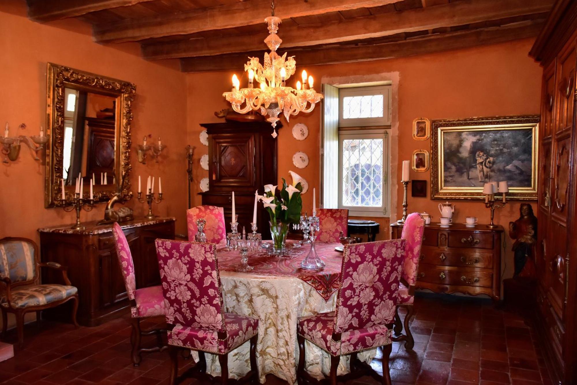 Bed and Breakfast Manoir De Malfarat Charlieu Esterno foto